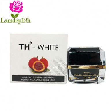 Kem Trắng Da-Ngừa Nám-Tàn Nhang-Đồi Mồi-Ngừa Sạm và Chống Nắng 30g TH-White